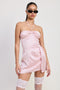 PINK BLACK POLKA