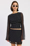 BLACK POLKA DOT