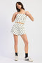OFF WHITE BLK POLKA