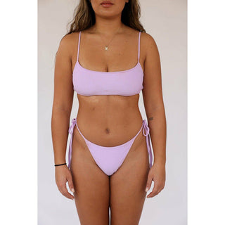 solid (likely) Pamela Strapless Bikini Top Women — side view