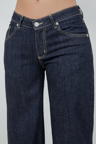 Marina Low Rise Wide Leg Jeans