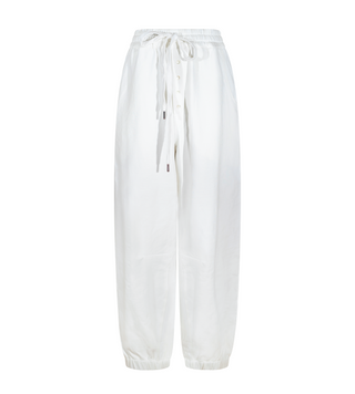 solid (likely) Harmony Cotton Lounge Pants Women — lifestyle shot