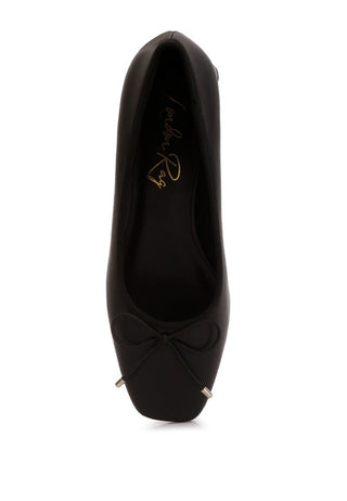 Block Heel Ballet Flats from Ballet Flat collection you can buy now from Fashion And Icon online shop