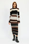Brown/ Black  Stripes