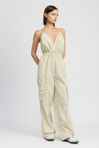 Cargo Jumpsuit from Jumpsuits collection you can buy now from Fashion And Icon online shop