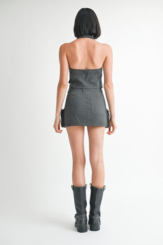 Cargo Skirt Mini from Mini Skirts collection you can buy now from Fashion And Icon online shop