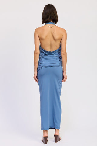 Coco Cowl Neck Halter Top from Halter Top collection you can buy now from Fashion And Icon online shop