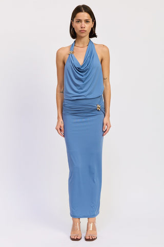 Coco Cowl Neck Halter Top from Halter Top collection you can buy now from Fashion And Icon online shop