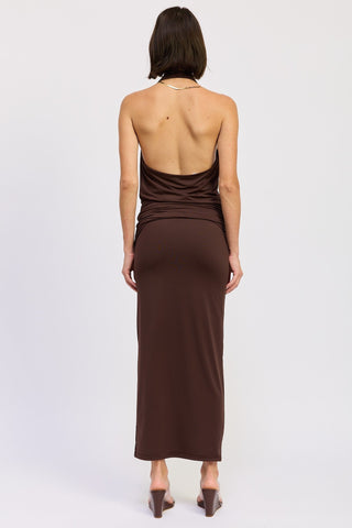 Coco Cowl Neck Halter Top from Halter Top collection you can buy now from Fashion And Icon online shop