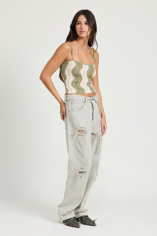 Crochet Tank Top from Crop Tops collection you can buy now from Fashion And Icon online shop