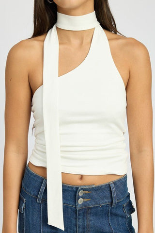 Crop One Shoulder Top from Blouses collection you can buy now from Fashion And Icon online shop