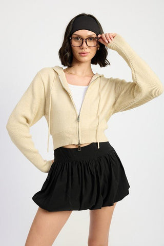 Cropped Sweater Cardigan from Cardigans collection you can buy now from Fashion And Icon online shop
