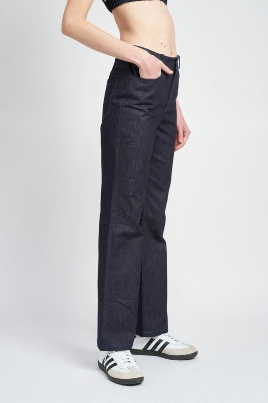 Flared Denim Pants from Flared Denim collection you can buy now from Fashion And Icon online shop