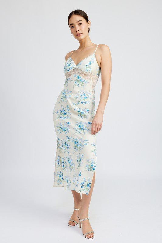 Floral Maxi Slip Dress from Maxi Dresses collection you can buy now from Fashion And Icon online shop