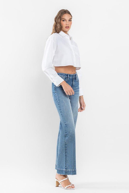 High Rise Wide Leg Jeans from Jeans collection you can buy now from Fashion And Icon online shop