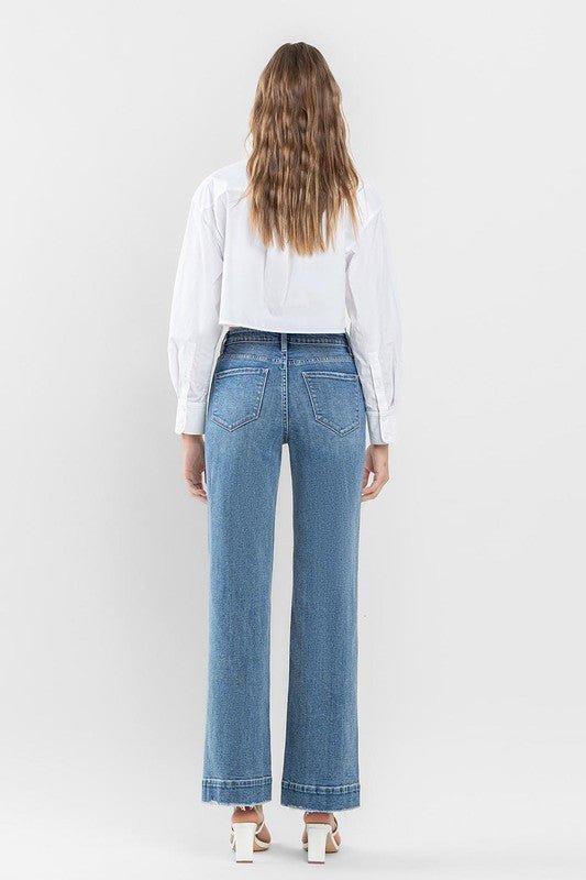 High Rise Wide Leg Jeans from Jeans collection you can buy now from Fashion And Icon online shop