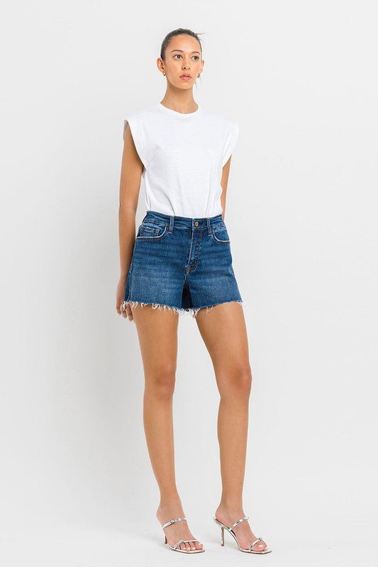 High Waisted Denim Shorts from Denim Shorts collection you can buy now from Fashion And Icon online shop