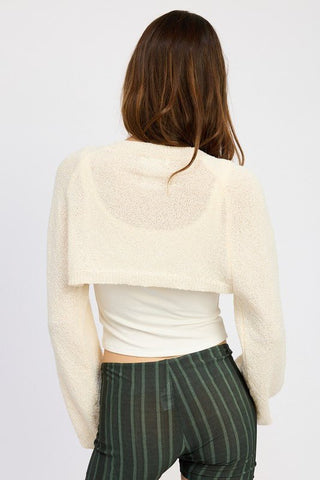Knit Shrug Cardigan from Cardigans collection you can buy now from Fashion And Icon online shop