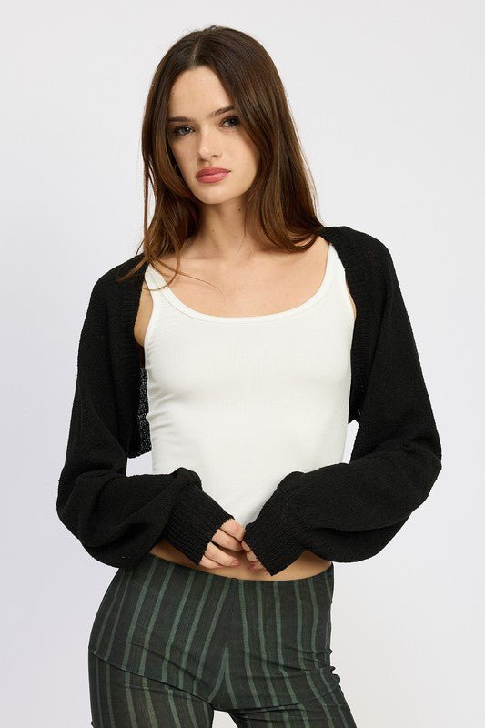 Knit Shrug Cardigan from Cardigans collection you can buy now from Fashion And Icon online shop
