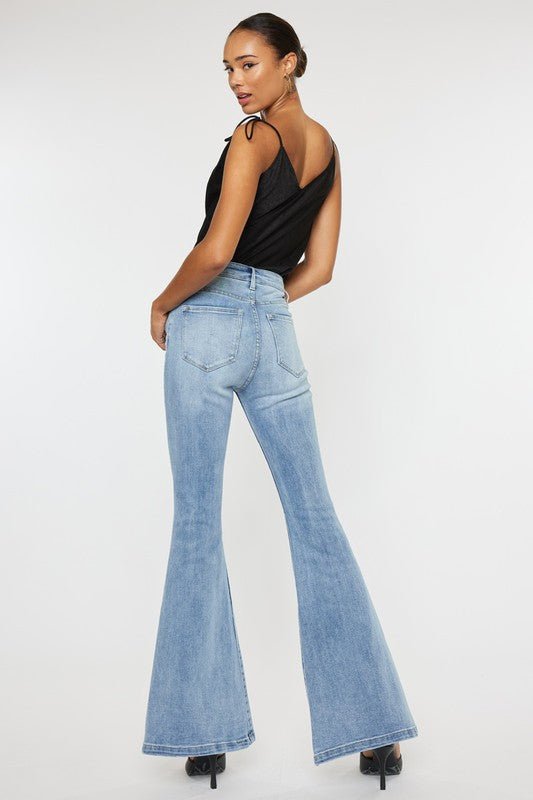 Light Wash Flare Jeans from Jeans collection you can buy now from Fashion And Icon online shop