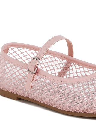 Luxe Mesh Ballet Flats from Flats collection you can buy now from Fashion And Icon online shop