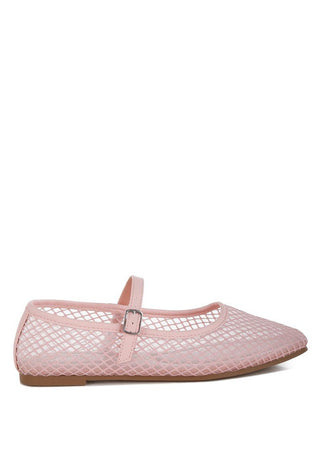 Luxe Mesh Ballet Flats from Flats collection you can buy now from Fashion And Icon online shop