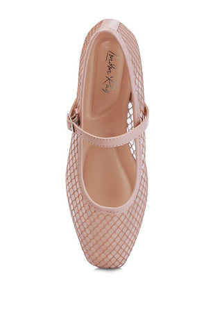 Luxe Mesh Ballet Flats from Flats collection you can buy now from Fashion And Icon online shop