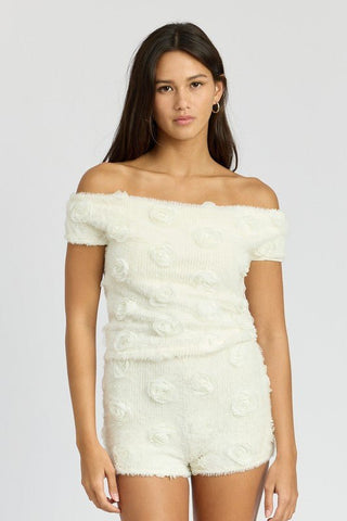 Margot Rosette Top from Blouses collection you can buy now from Fashion And Icon online shop