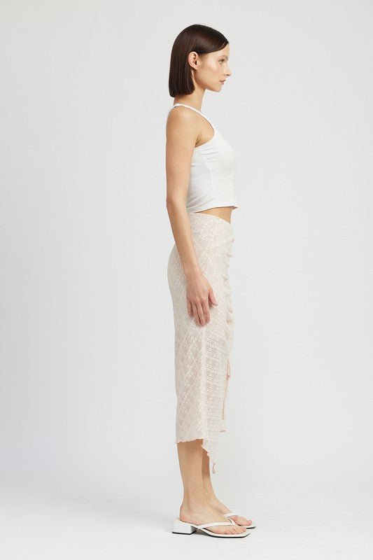 Midi Lace Skirt from Midi Skirts collection you can buy now from Fashion And Icon online shop