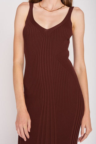 Midi Ribbed Dress from Midi Dresses collection you can buy now from Fashion And Icon online shop