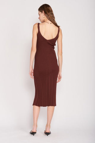 Midi Ribbed Dress from Midi Dresses collection you can buy now from Fashion And Icon online shop