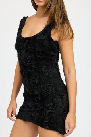 Nicole Rosette Dress from Mini Dresses collection you can buy now from Fashion And Icon online shop