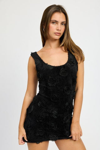 Nicole Rosette Dress from Mini Dresses collection you can buy now from Fashion And Icon online shop