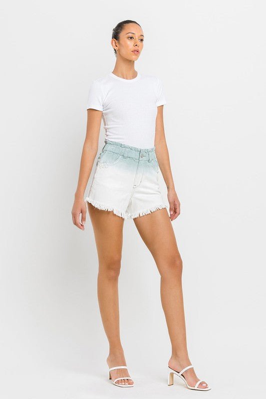 Ombre Denim Shorts from Denim Short collection you can buy now from Fashion And Icon online shop