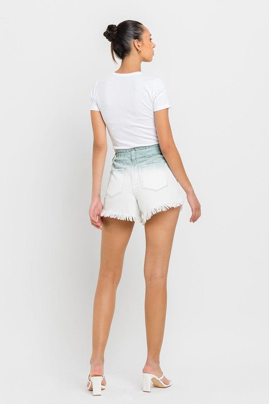 Ombre Denim Shorts from Denim Short collection you can buy now from Fashion And Icon online shop