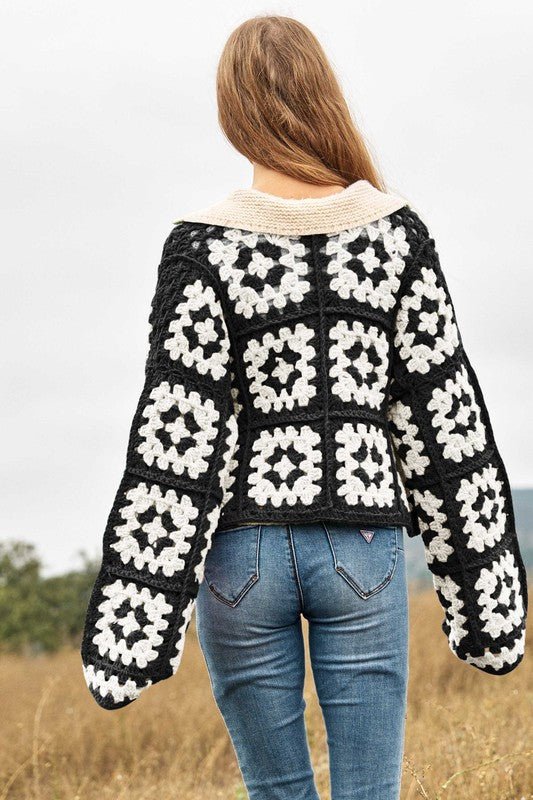 Open Crochet Cardigan from Cardigans collection you can buy now from Fashion And Icon online shop