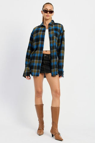 Plaid Flannel Shirt from Shirts collection you can buy now from Fashion And Icon online shop