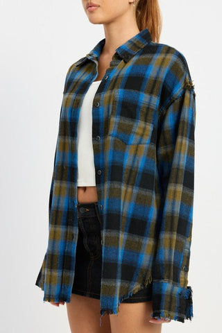 Plaid Flannel Shirt from Shirts collection you can buy now from Fashion And Icon online shop