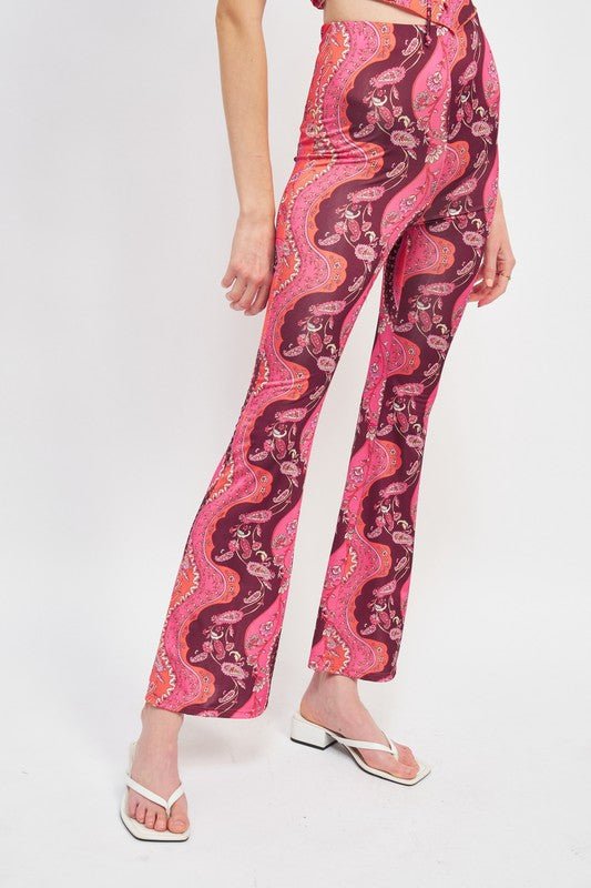 Printed Flared Pants from Pants collection you can buy now from Fashion And Icon online shop
