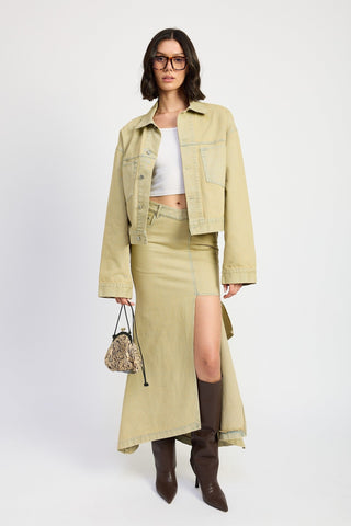 Relaxed Oversized Denim Jacket from Denim Jackets collection you can buy now from Fashion And Icon online shop