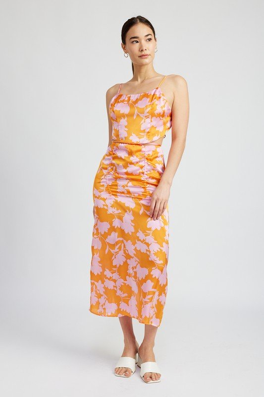 Ruched Midi Skirt from Maxi Dresses collection you can buy now from Fashion And Icon online shop