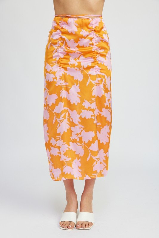 Ruched Midi Skirt from Maxi Dresses collection you can buy now from Fashion And Icon online shop