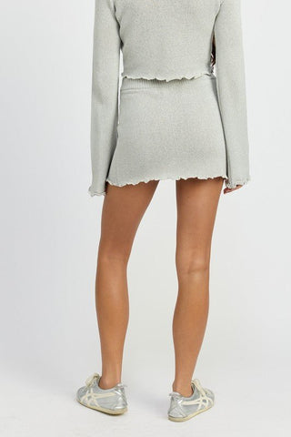 Sally Crochet Mini Skirt from Mini Skirts collection you can buy now from Fashion And Icon online shop