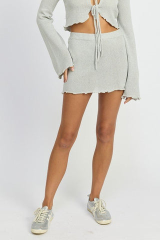 Sally Crochet Mini Skirt from Mini Skirts collection you can buy now from Fashion And Icon online shop