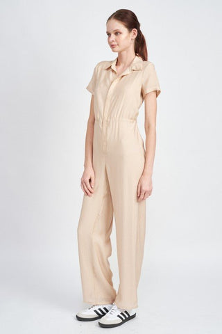 Short Sleeve Jumpsuit from Jumpsuit collection you can buy now from Fashion And Icon online shop