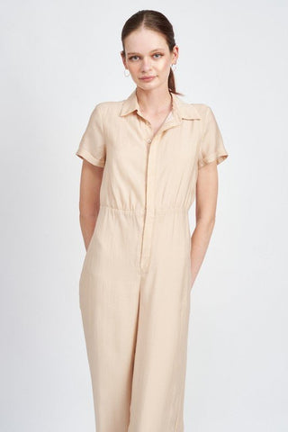 Short Sleeve Jumpsuit from Jumpsuit collection you can buy now from Fashion And Icon online shop