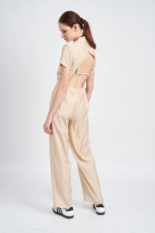 Short Sleeve Jumpsuit from Jumpsuit collection you can buy now from Fashion And Icon online shop