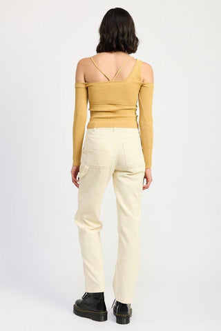 Straight Leg Corduroy Pants from Straight Pants collection you can buy now from Fashion And Icon online shop