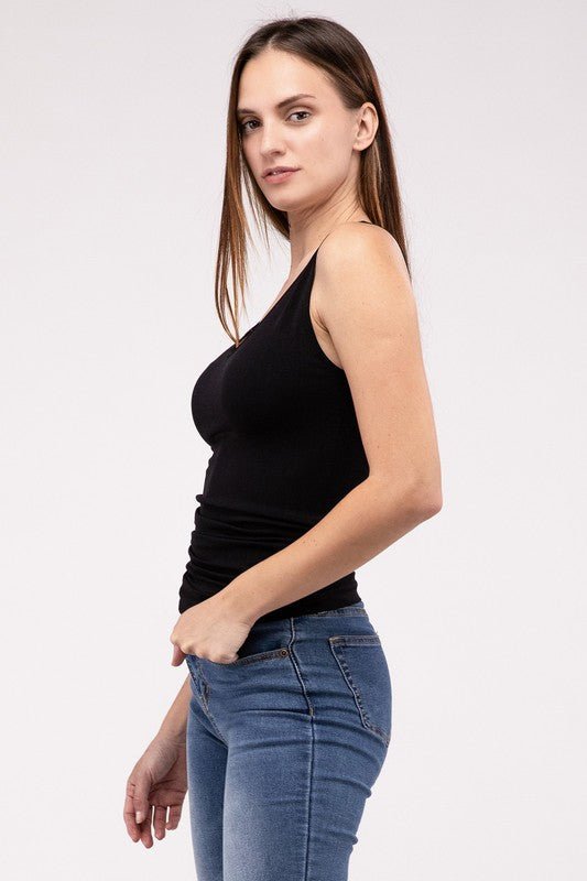 V Neck Seamless Tank from Seamless Tank collection you can buy now from Fashion And Icon online shop