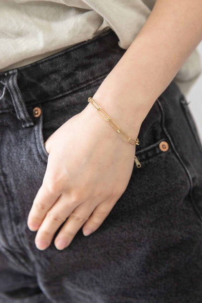 14k Gold Plating Bracelet from Bracelets collection you can buy now from Fashion And Icon online shop